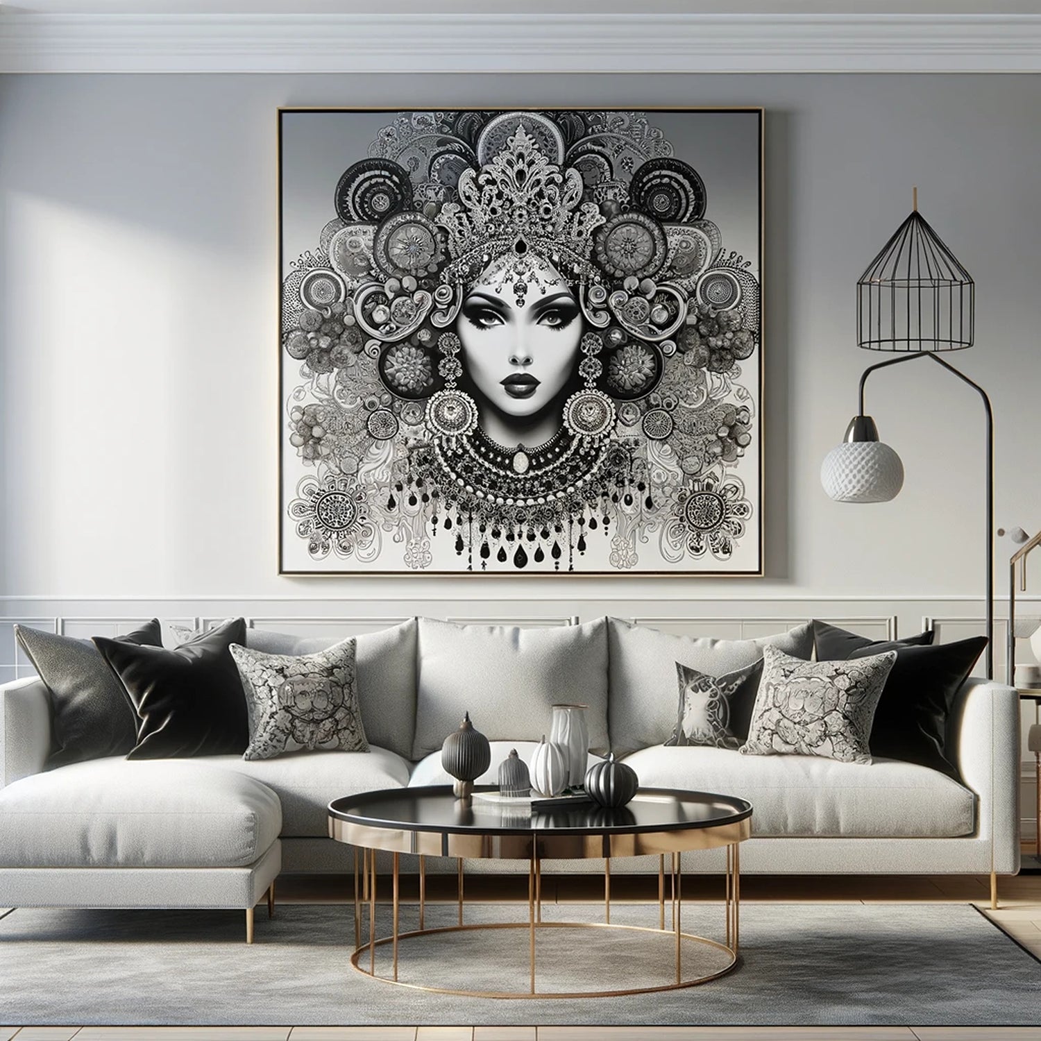 The "Eternal Elegance" collection is an exquisite assembly of digital art pieces that celebrate the timeless allure of the Art Deco movement infused with modern sensibilities